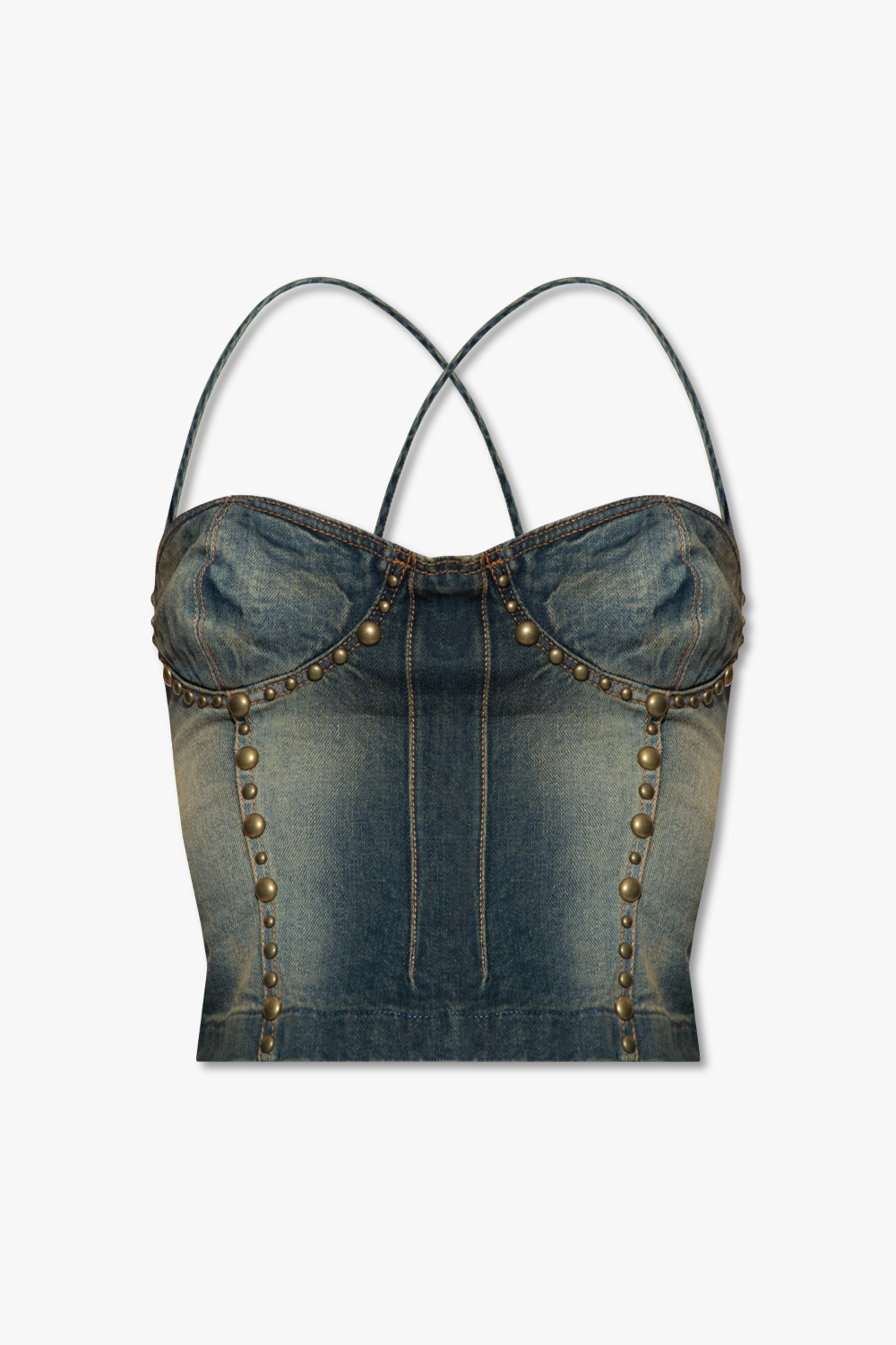 Blumarine Denim tank top Women's Clothing Vitkac